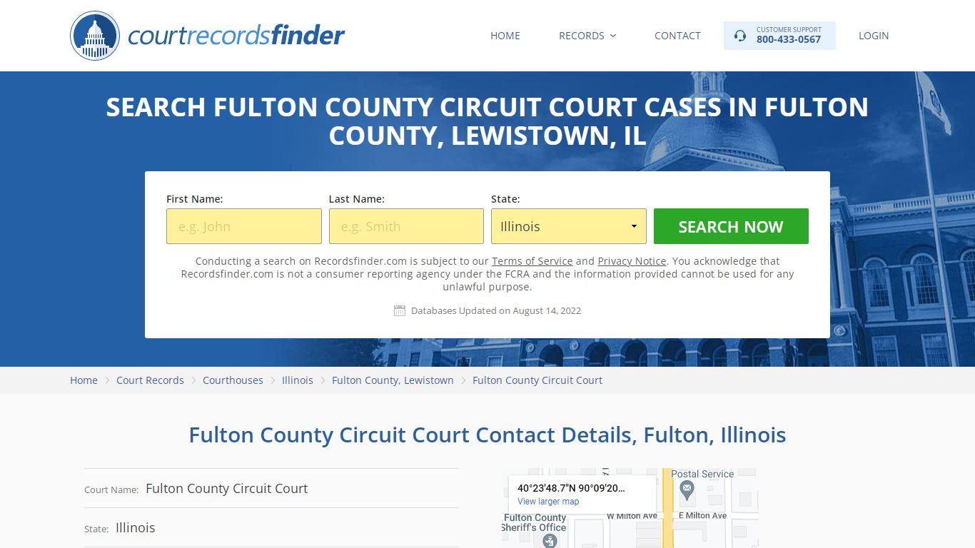 Fulton County Circuit Court Case Search - Fulton County ...