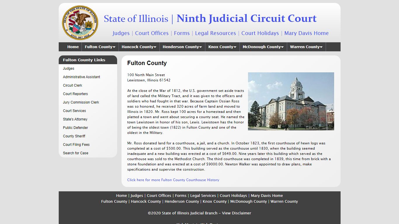 Fulton County Links - Ninth Judicial Circuit Court